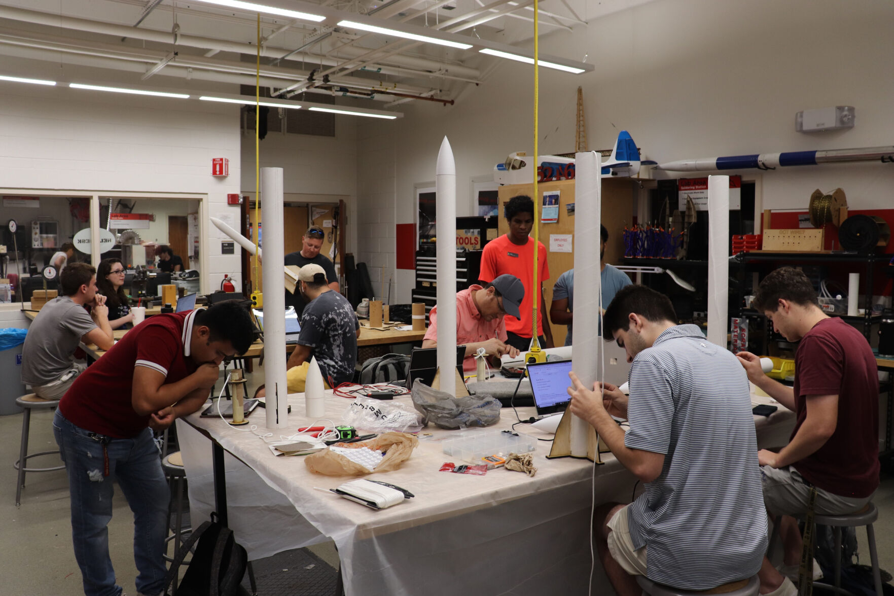 Passion for rocketry fuels engineering club